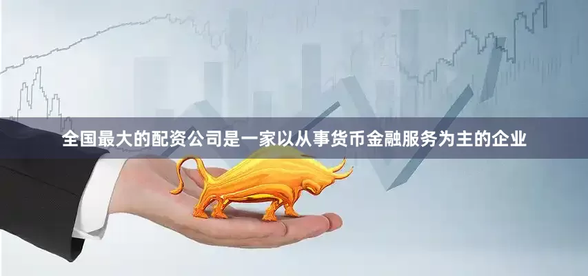 全国最大的配资公司是一家以从事货币金融服务为主的企业